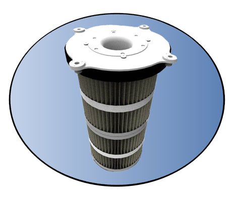 Replacements for Dantherm Dust Collector Cartridge Filters for Various Reverse Pulse Jet Industrial Cartridge Filter