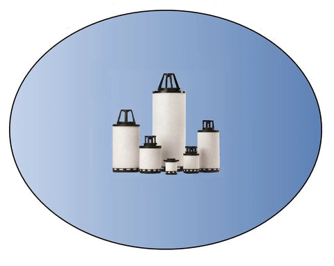 Replacement Aftermarket Compressed Air Systems Coalescing Filter Elements to fit Dollinger products