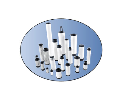 Replacement Aftermarket Compressed Air Systems Coalescing Filter Elements to fit CompAir LeRoi products