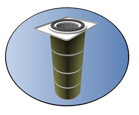 Brand New Direct Replacement for Camfill Farr 205636-004 Reverse Pulse Jet Industrial Cartridge Filter Pleated Element