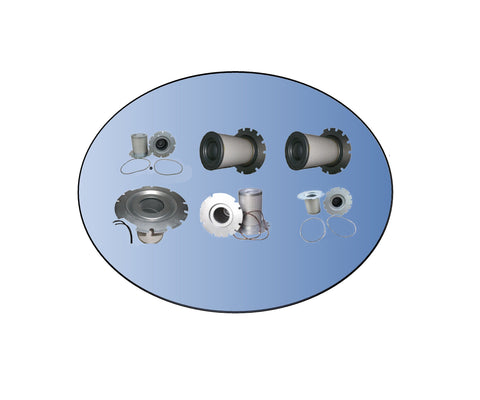 Brand New Direct Replacement Mann & Hummel 49 301 52 271 Industrial Compressor Air Oil Separator Filter Elements