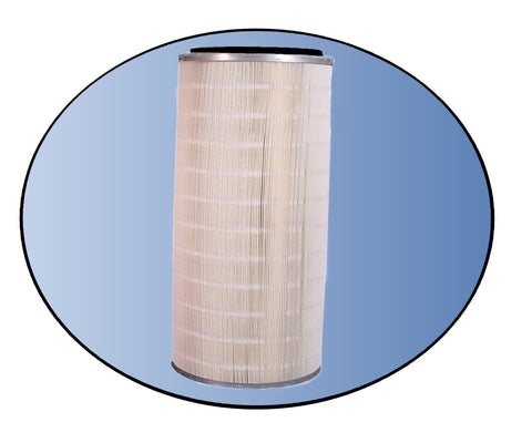 Brand New Direct Replacement for Clark Filter 1568283 Reverse Pulse Jet Industrial Cartridge Filter Pleated Element