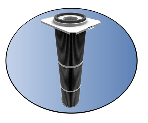 Brand New Direct Replacement for SLY 306615 Reverse Pulse Jet Industrial Cartridge Filter Pleated Element