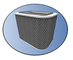 Brand New Direct Replacement for Donaldson P031726-016-340 (S) Reverse Pulse Jet Industrial Cartridge Filter Pleated Element