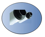 Walker Filtration HT2080X5 Alloy High Pressure Plastic Filter Element 5 Micron Rated Black