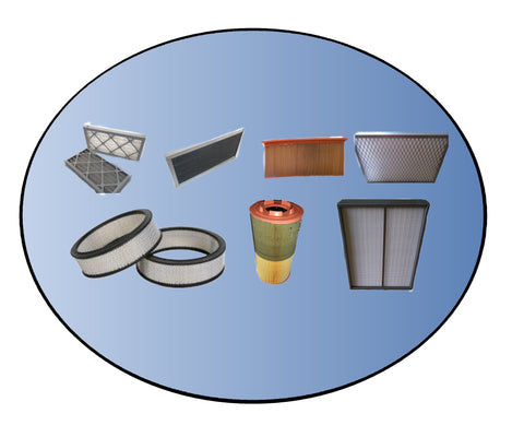 Brand New Direct Replacement for Bauer Rotorcomp R-8556 Air Compressor Intake Industrial Cartridge Filter Elements