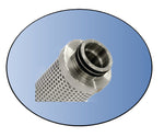 Walker Filtration E31160SR Medical Sterile Compressed Air Coalescing Stainless .01 Micron Filter Element